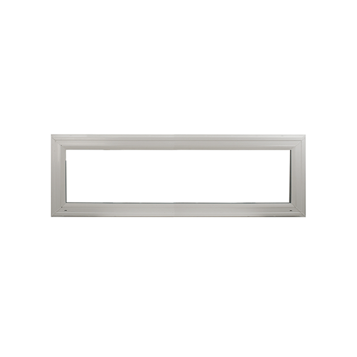 Transom Window 48" x 12" Double Pane Standard Glass Clear No Grid Front