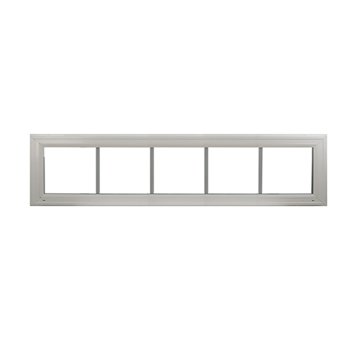 Transom Window 60" x 10" Double Pane Standard Glass Clear Front