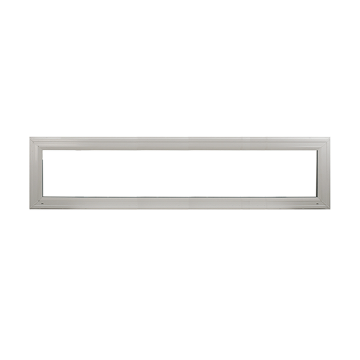 Transom Window 60" x 10" Double Pane Standard Glass Clear No Grid