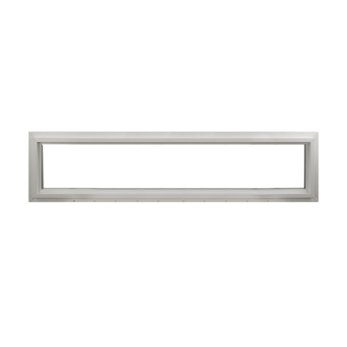 Transom Window 60" x 10" Double Pane Standard Glass Clear Back