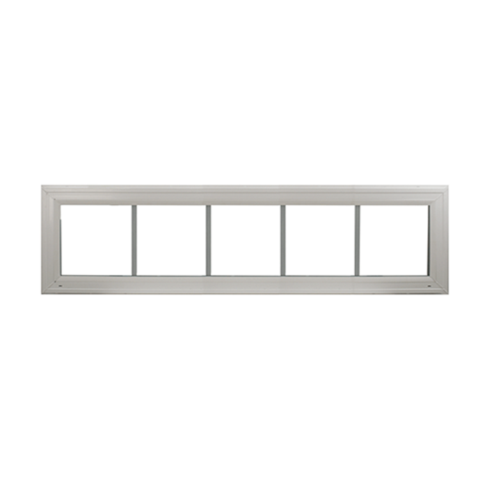 Transom Window 60" x 12" Double Pane Standard Glass Clear Front