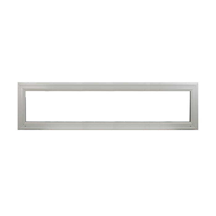 Transom Window 60" x 12" Double Pane Standard Glass Clear No Grid Front