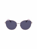 Anne Klein Rose Gold Trendy Round Sunglasses