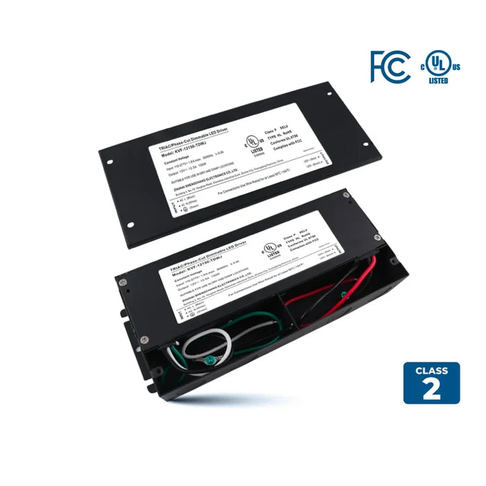 TRIAC Dimmable LED Driver, Class 2, 24VDC