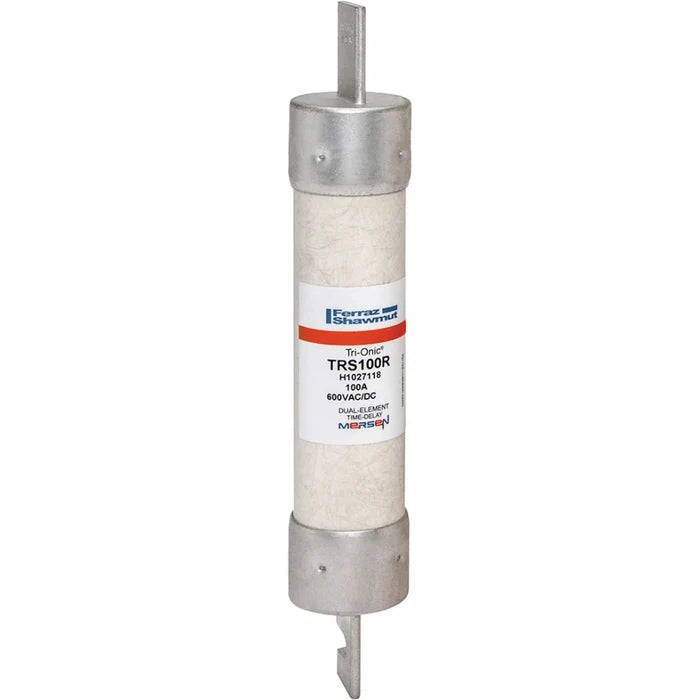 TRS100R Fuse with a label on a white background