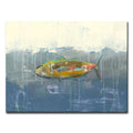 'Tuna in Water' Wrapped Canvas Wall Art