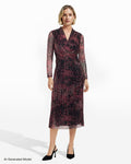 Anne Klein Twist Front Midi Dress