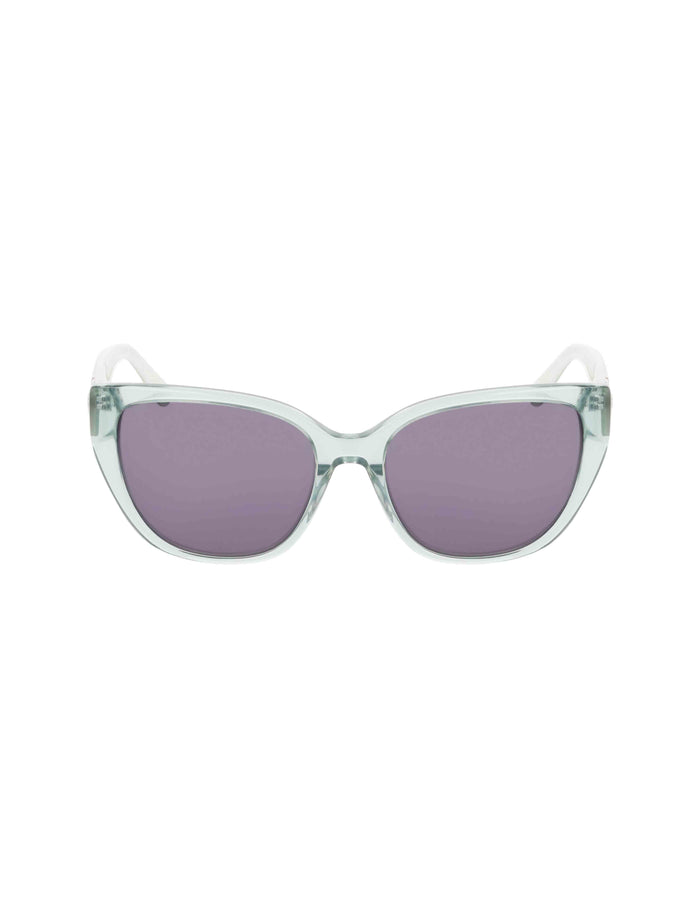 Anne Klein Sage Crystal Uplifting Marbleized Sunglasses