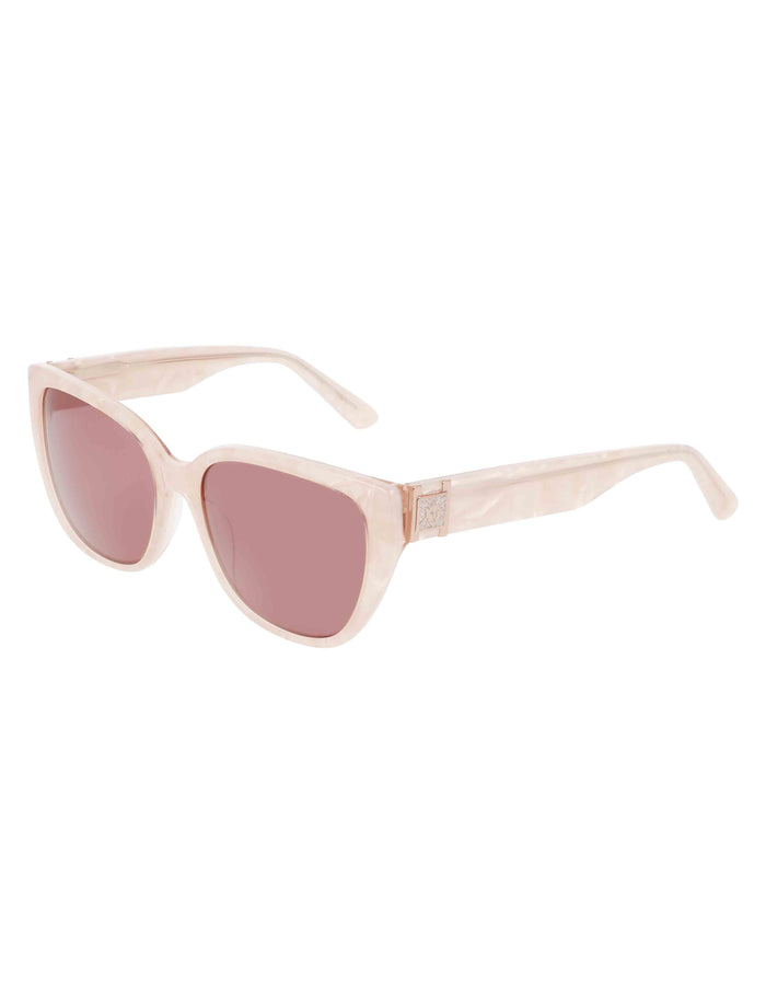 Anne Klein Uplifting Marbleized Sunglasses