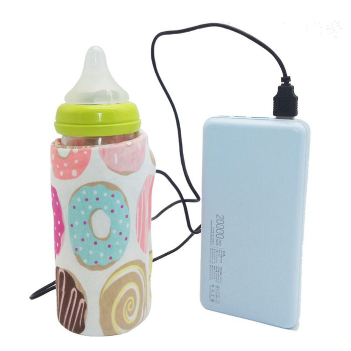 USB Baby Bottle Warmer & Insulated Travel Bag