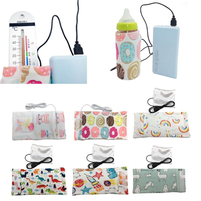 USB Baby Bottle Warmer & Insulated Travel Bag