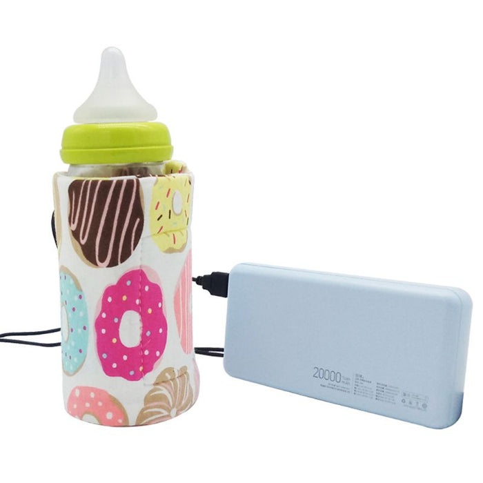 USB Baby Bottle Warmer & Insulated Travel Bag