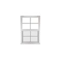 Vertical Window 18" x 27" Double Pane Standard Glass Clear Front