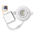 Votatec VO-GRP4W10-120-60-D 4″ Gimbal Slim /Air Tight Round Panel LED