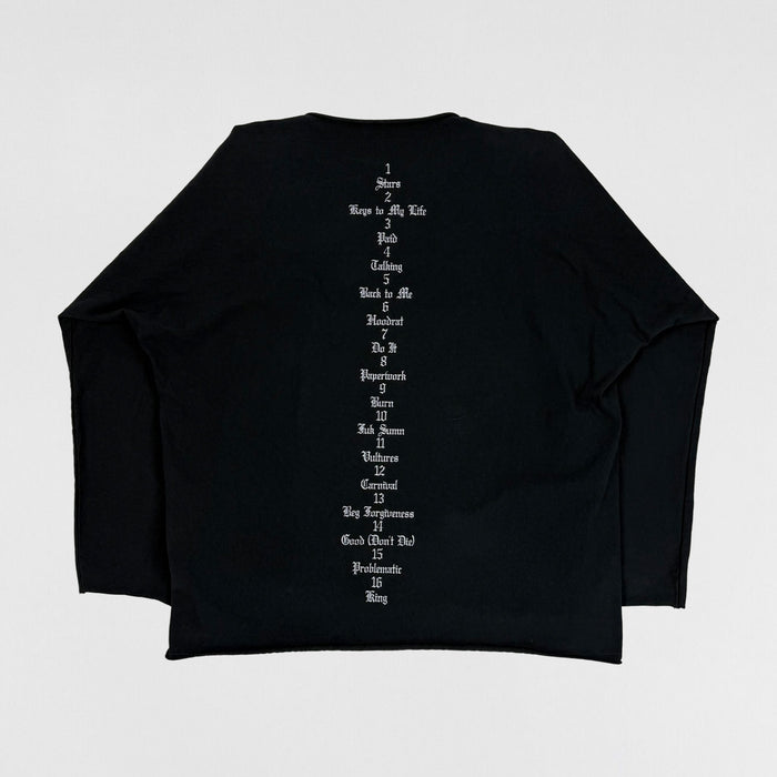 Vultures 2024 Artwork Long Sleeve In Black