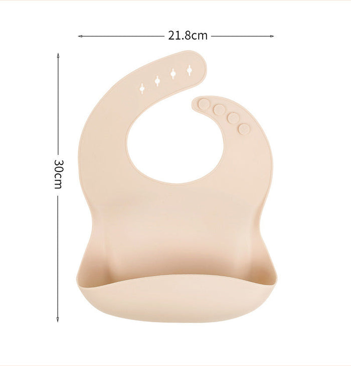 Waterproof Silicone Baby Bib & Rice Bag