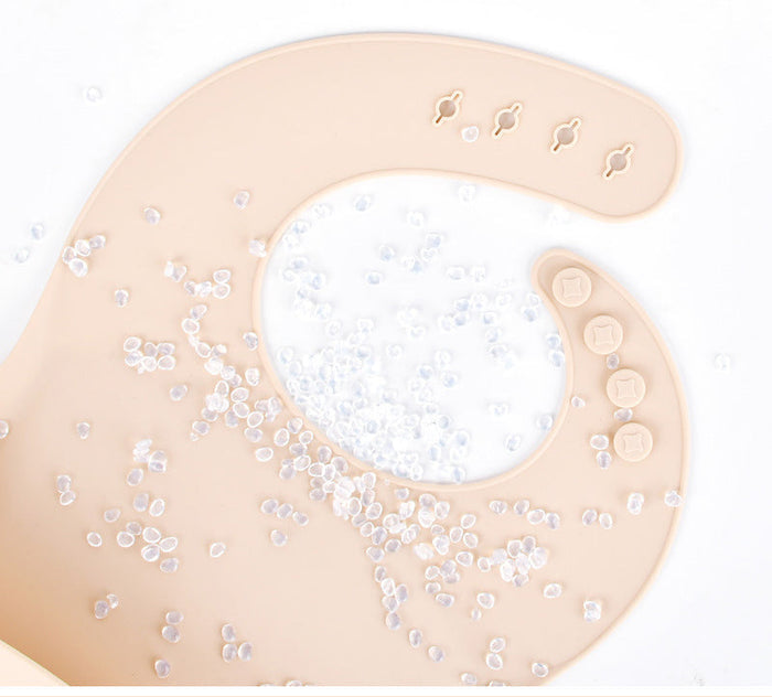 Waterproof Silicone Baby Bib & Rice Bag