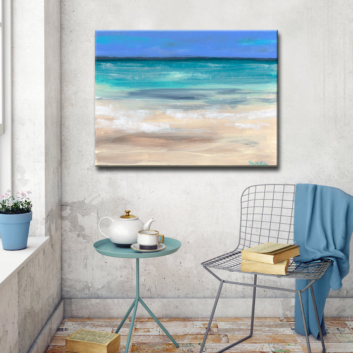 'Wateryview' Wrapped Canvas Wall Art