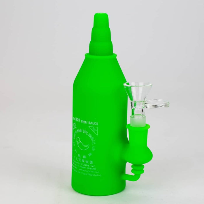 WENEED Silicone Sriracha Bong 6.5"