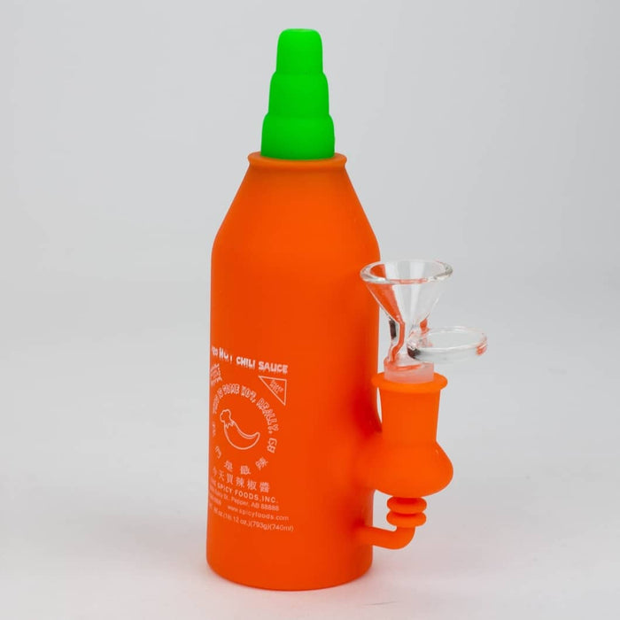 WENEED Silicone Sriracha Bong 6.5"