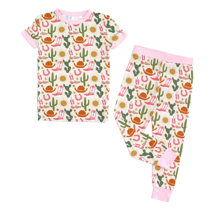Western Girl Bamboo Pajama Set