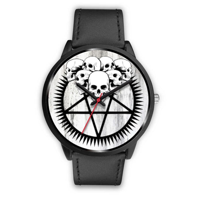 White Leather Black Leather Black Metal Mesh Black Metal Link Silver Metal Mesh