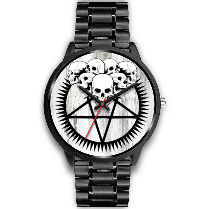 White Leather Black Leather Black Metal Mesh Black Metal Link Silver Metal Mesh