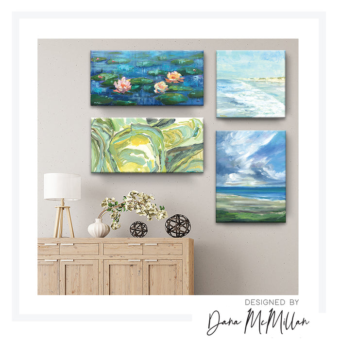 'White Water' Wrapped Canvas Wall Art