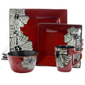 Winter Bloom 16-Piece Dinnerware Set - EK CHIC HOME