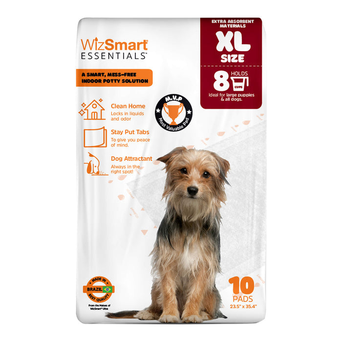 WizSmart Essentials Training Pads with Attractant for Dogs & Puppies