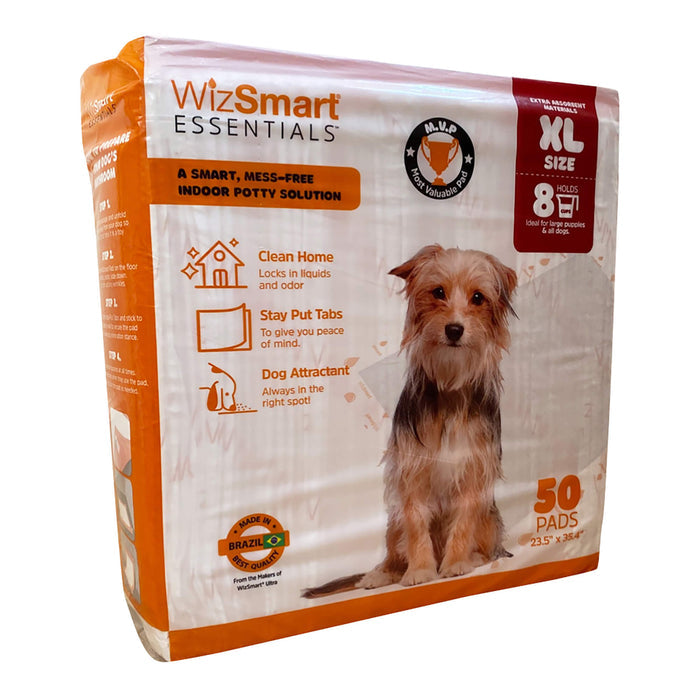 WizSmart Essentials Training Pads with Attractant for Dogs & Puppies