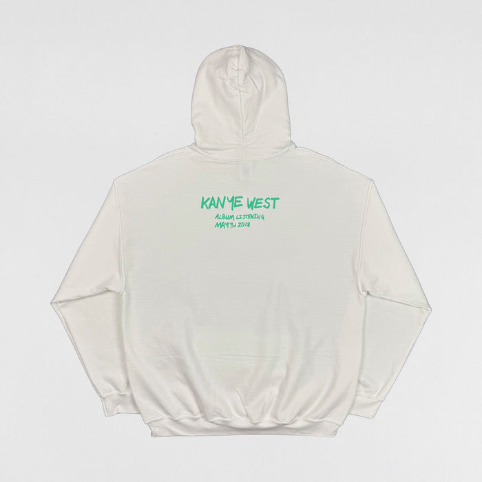 Ye 2018 Wyoming Hoodie In White