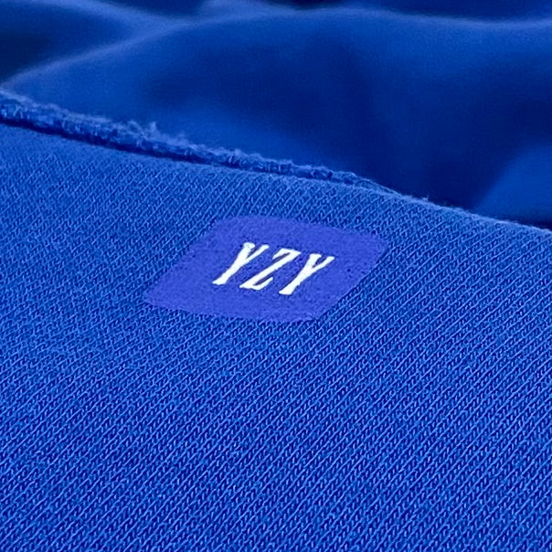 Yeezy Gap 2021 Double Layered Hoodie In Blue