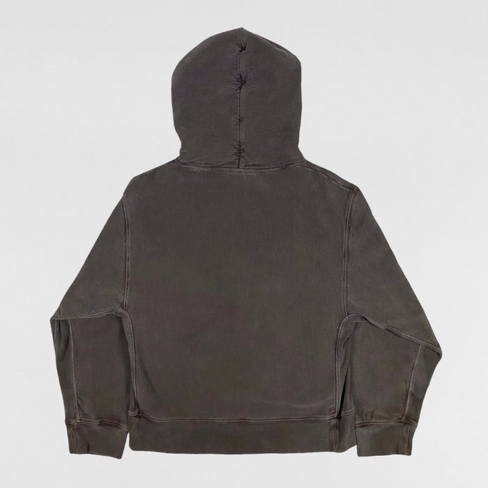 Yeezy Season 3 Boxy Hoodie In Dark Onyx