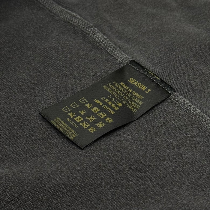 Yeezy Season 3 Rugby Knit Tee In Onyx